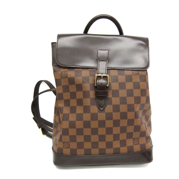 LOUIS VUITTON Brown Damier Backpack - Picture 1 of 10